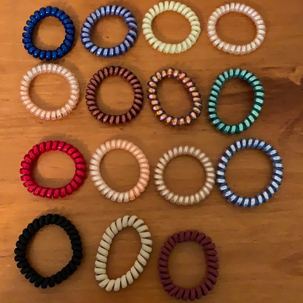 Spiral Hair Tie 15 count